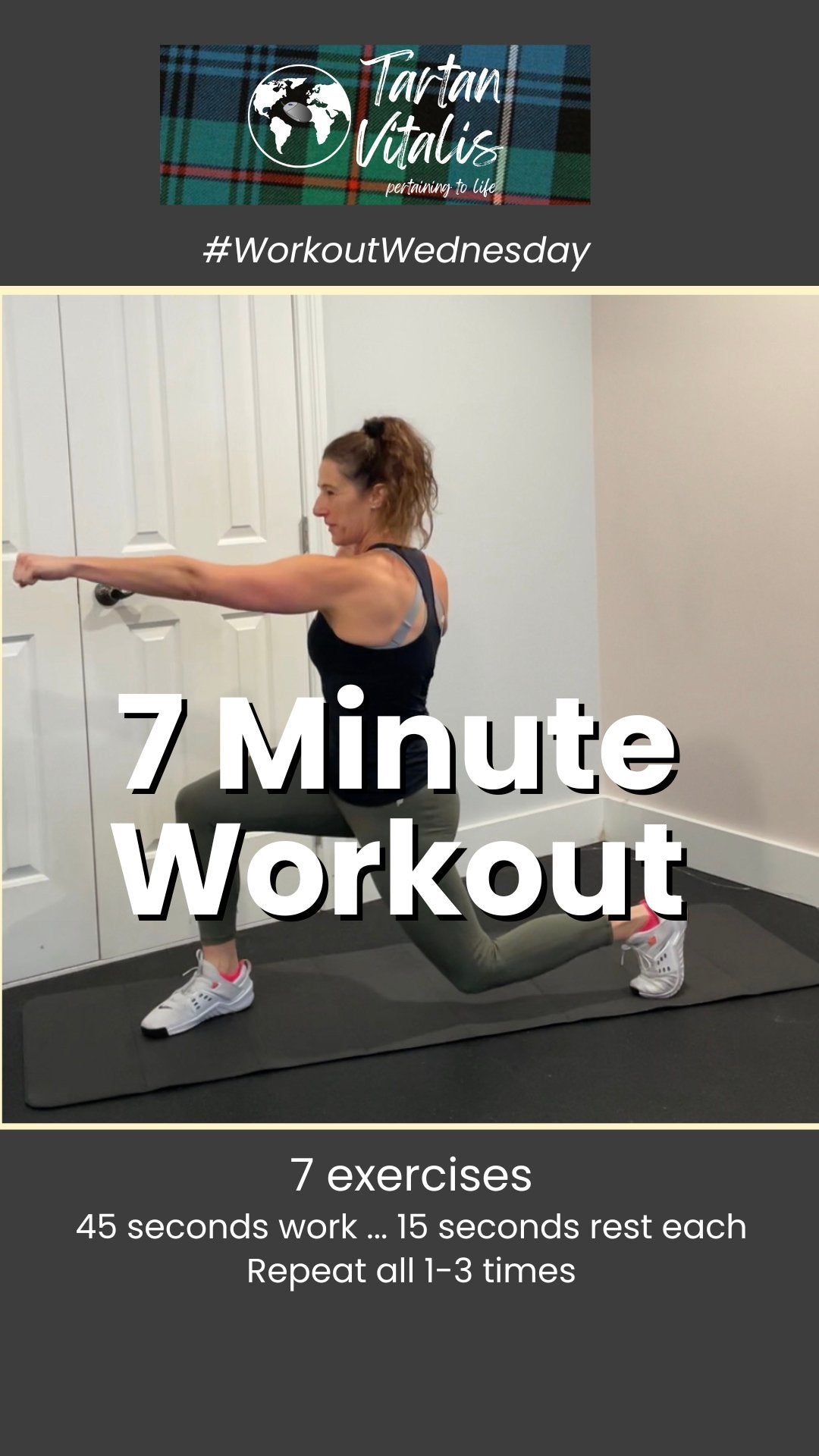 7 Minute workout - Tartan Vitalis