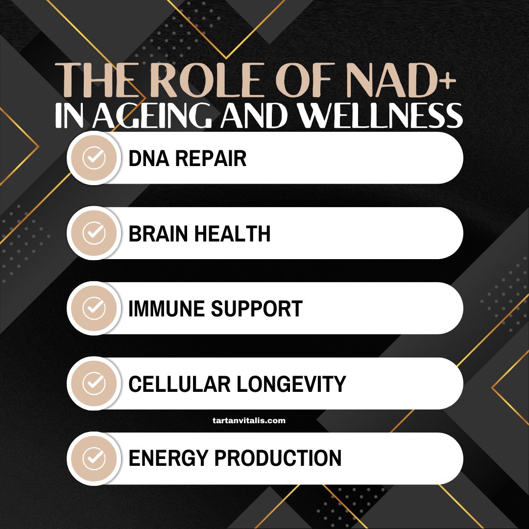 NAD+: Unlocking the Secrets of Ageing and Energy - Tartan Vitalis
