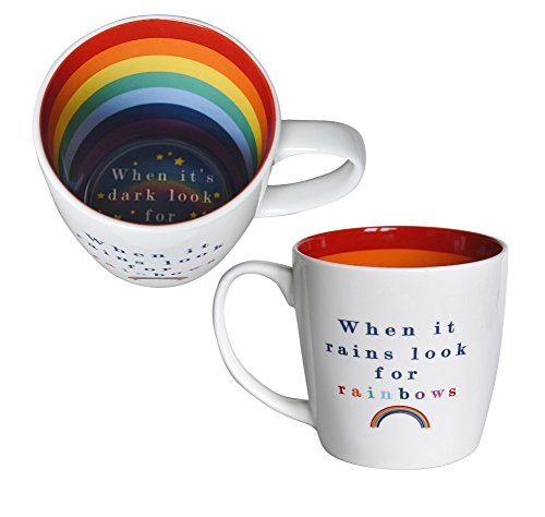 Inside Out Rainbows Mug - Pattern Inside and Out