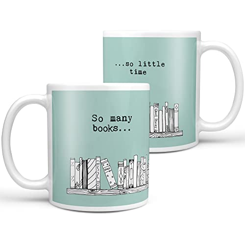 Lover of Books Mug Gift - Message