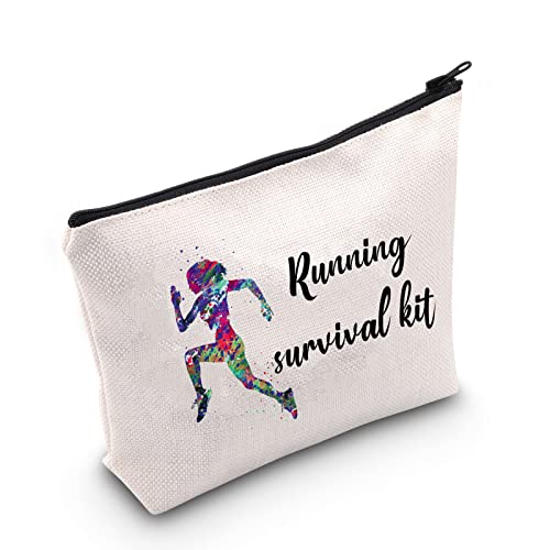 Running Gifts for Her Running Lover Gifts Running Survival kit for Runners Cross Country Running Cosmetic Bag (Running Survival kit UK)