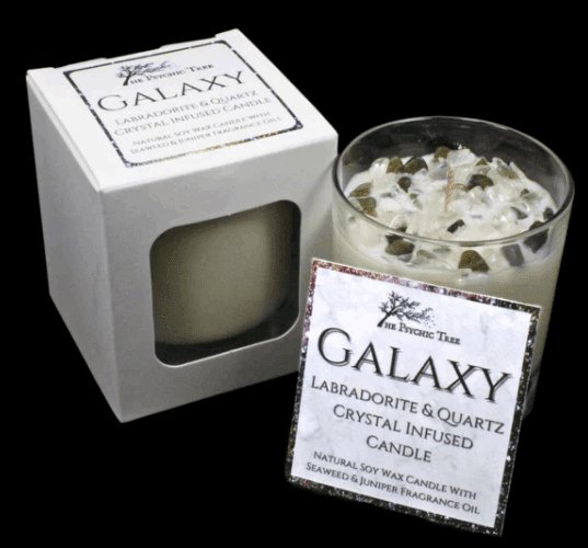 The Psychic Tree - Galaxy - Crystal Infused Scented Candle